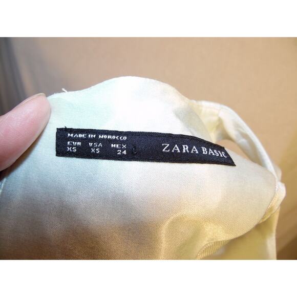 Zara‎ Basics Dress XS Aquarium Print Tulip Mini Holiday Bloggers Fav NWOT - Picture 8 of 16